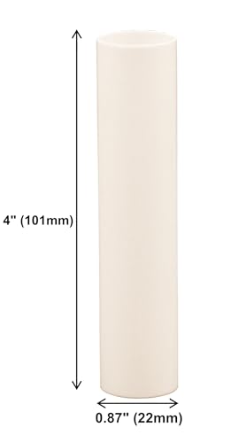 Creative Hobbies 4 Inch Cream Candle Sleeves Set of 6