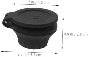 FOMIYES 6pc Flip Top Replacement Caps for Squeeze Bottles