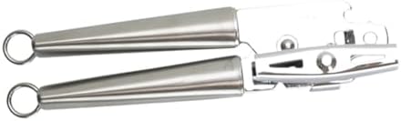 SHOWERORO Manual Can Opener With Lid Lifter Silver