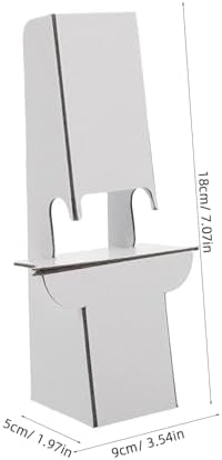 Angoily 12pcs Cardboard Display Easel Stand for Signs and Photos