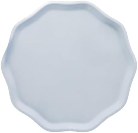 Bonjour Fete Sky Blue Compostable Dinner Plates Pack of 8
