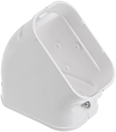 PATIKIL 4 Inch PVC Line Cover 2 Pack White