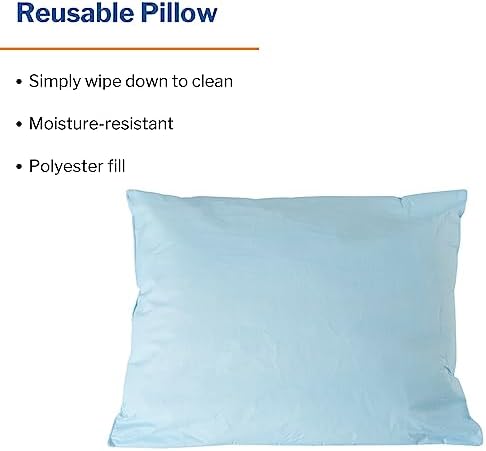 McKesson Medical Pillow 1 Count Blue 20x26 Inches
