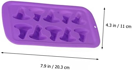 Garneck Witch Hat Chocolate Mold Ice Cube Tray