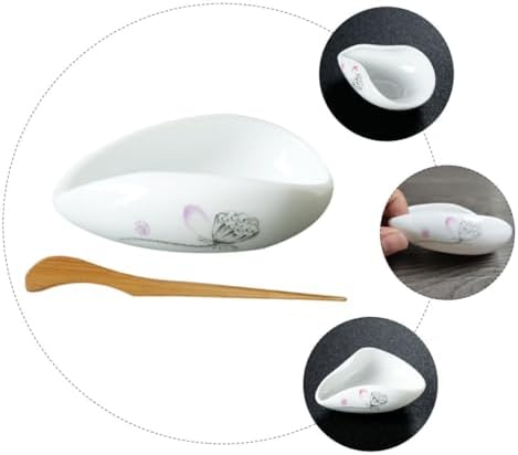 Ceramic Tea Scoop Set for Loose Tea and Coffee