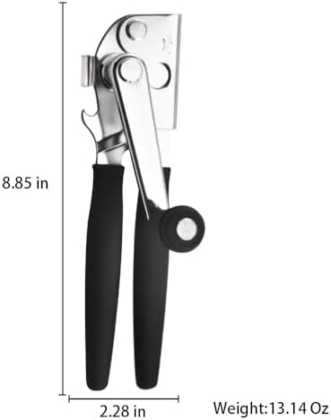 VWMYQ Heavy Duty Manual Can Opener with Magnetic Lid Lift