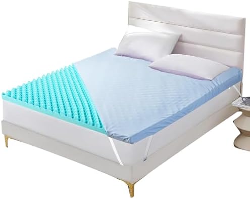 BreezeRest Cooling Gel Memory Foam Mattress Topper Twin XL