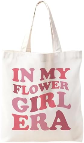 Zeghk NaZaUK Flower Girl Proposal Tote Bag