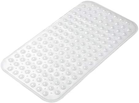 AmazerBath Bath Tub Mat - Non Slip with Suction Cups and Drain Holes