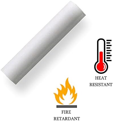 Ciata 12 Pack White Plastic Candle Covers 3 Inch