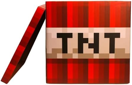 Foldable Pixelated Storage Box with Lid