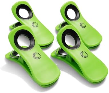 CoreClips Towel Clips for Beach Chairs - Heavy Duty with 25 Clamp