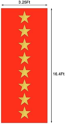 Timgle Red Plastic Carpet Runner for Party Decorations