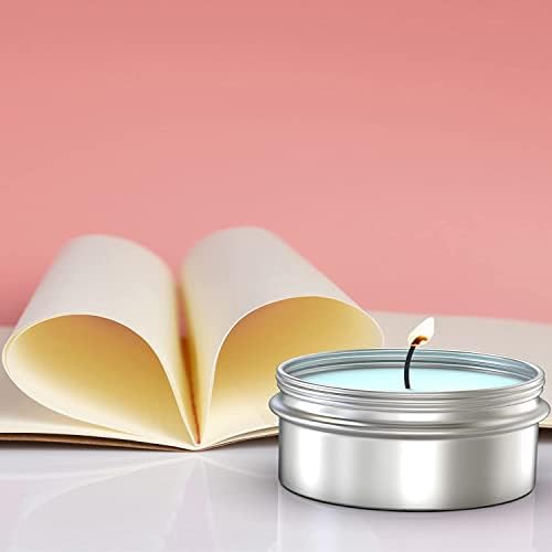 20 Pcs 2 Ounce Aluminum Tin Jars with Screw Lid