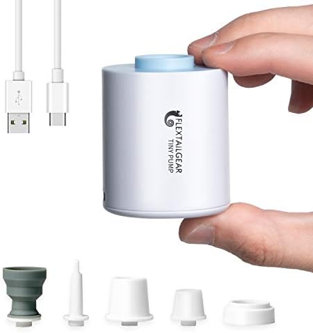 FLEXTAILGEAR Ultra Mini Air Pump with USB Rechargeable Battery