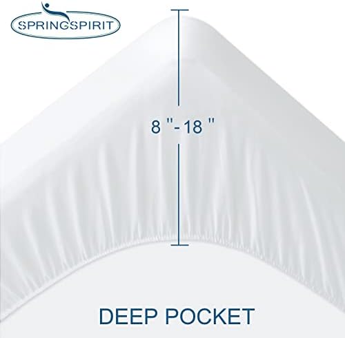 Queen Mattress Protector Waterproof Breathable Fitted Sheet