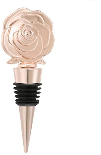 15 pcs Rose Wine Stoppers Wedding Favors
