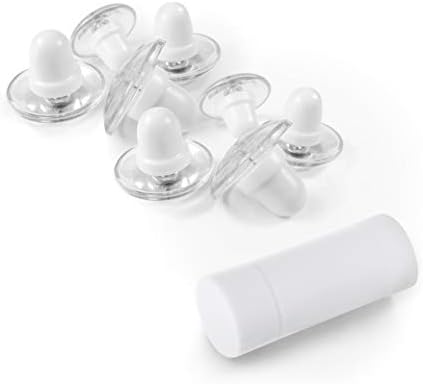 Clear Magnetic Duvet Clips with Key for Easy Removal Pack of 8
