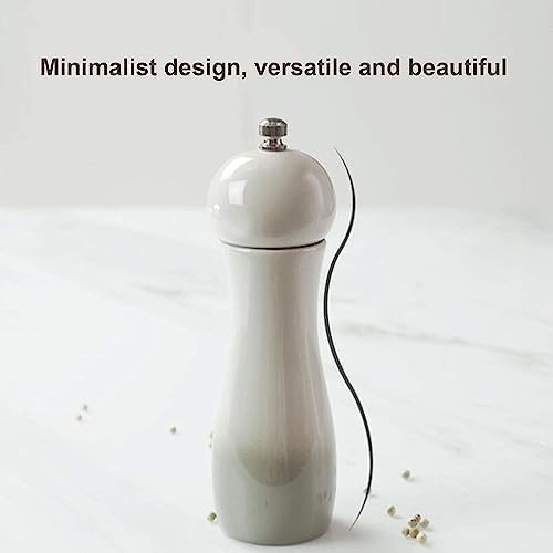Salt and Pepper Grinder Set with Adjustable Ceramic Mill
