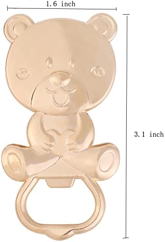 15 Pack Bear Bottle Opener Baby Shower Favor