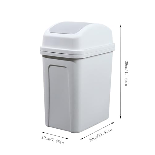 KELINFONG 55 Gallon Bathroom Trash Can with Lid