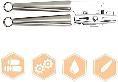 Mikinona Manual Can Opener with Lid Lifter and Bottle Opener