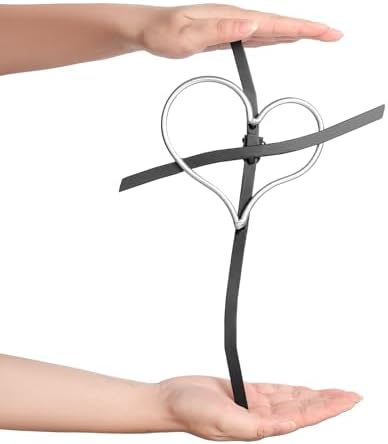 Imerance Wall Cross 12 Inch Love Metal Silver