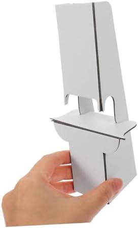 Housoutil Mini Frame Craft Cardboard Display Easel Stand 12pcs