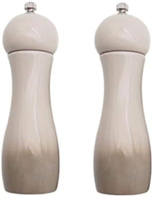 Salt and Pepper Grinder Set with Adjustable Ceramic Mill