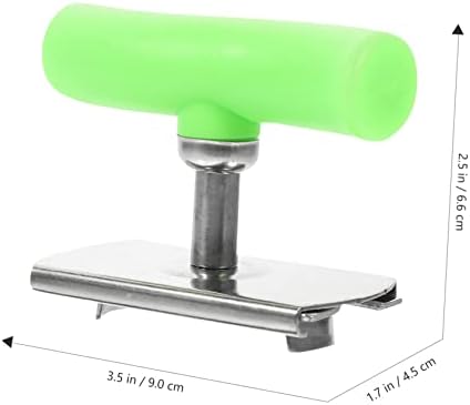 SHOWERORO 2pcs Jar Lid Opener With Rotating Handle And Keychain Design