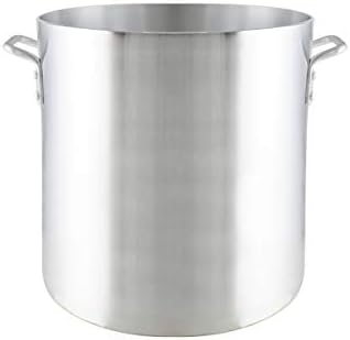 60 Quart Aluminum Stock Pot with Riveted Handles