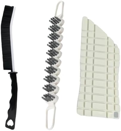 3 Pcs Hard Bristle Crevice Cleaning Brush Set