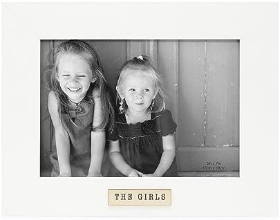 Isaac Jacobs 5x7 Wood Sentiment Frame The Girls