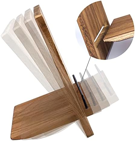 Wood Cookbook Stand for Kitchen Use