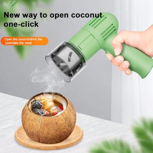 Automatic Coconut Opener with Stainless Steel Blade