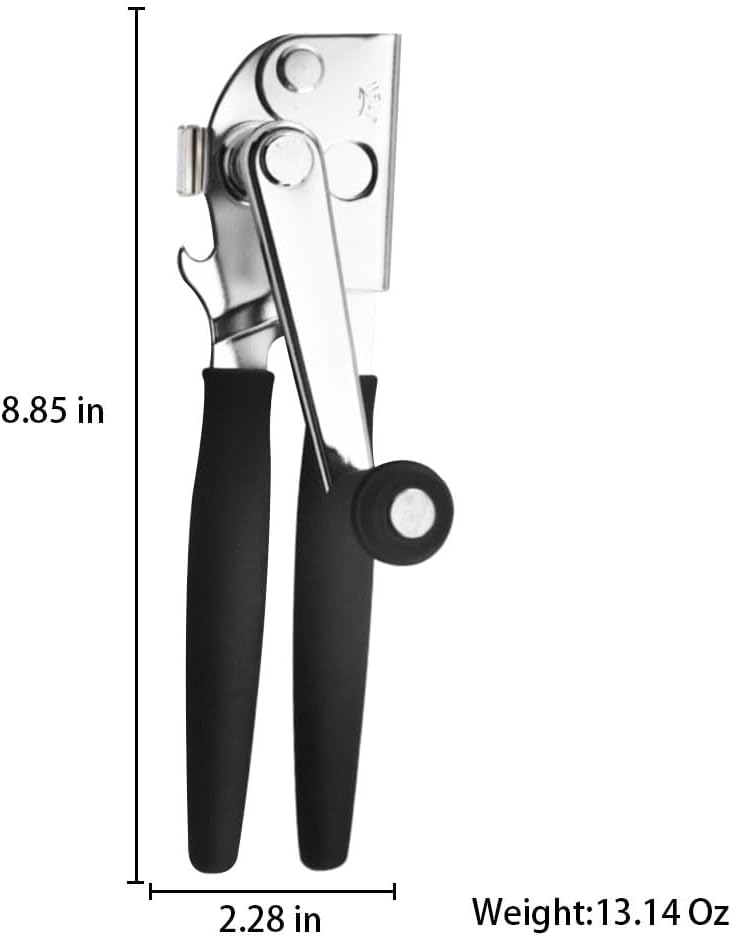 VWMYQ Heavy Duty Manual Can Opener with Magnetic Lid Lift