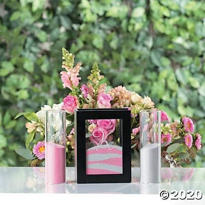Sand Ceremony Unity Glass Vessels Set of 2 Wedding Decor