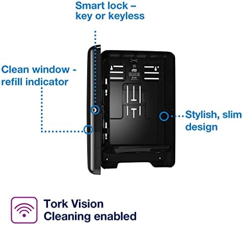 Tork Xpress Multifold Hand Towel Dispenser Black