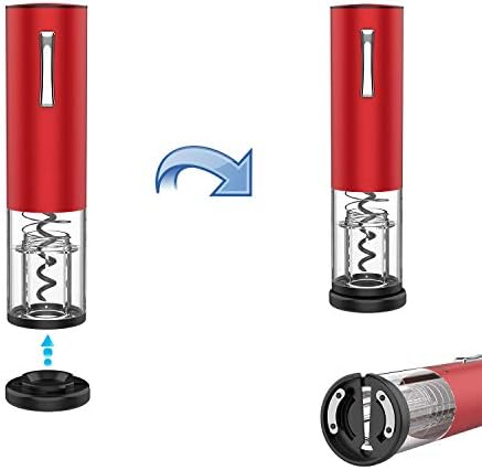 Portable Electric Wine Opener with Foil Cutter