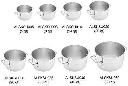 8 Quart Aluminum Sauce Pot Mirror Finish