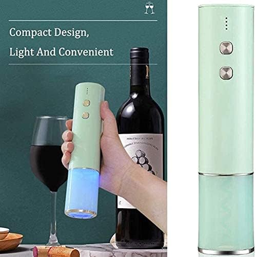 UOOD Rechargeable Electric Wine Opener with USB Charging and Corkscrew