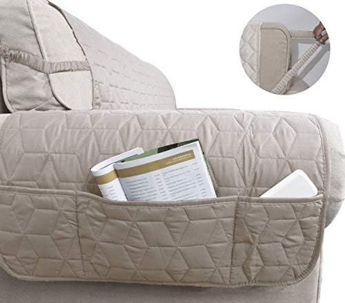 Ameritex Waterproof Nonslip Recliner Cover 23 Beige