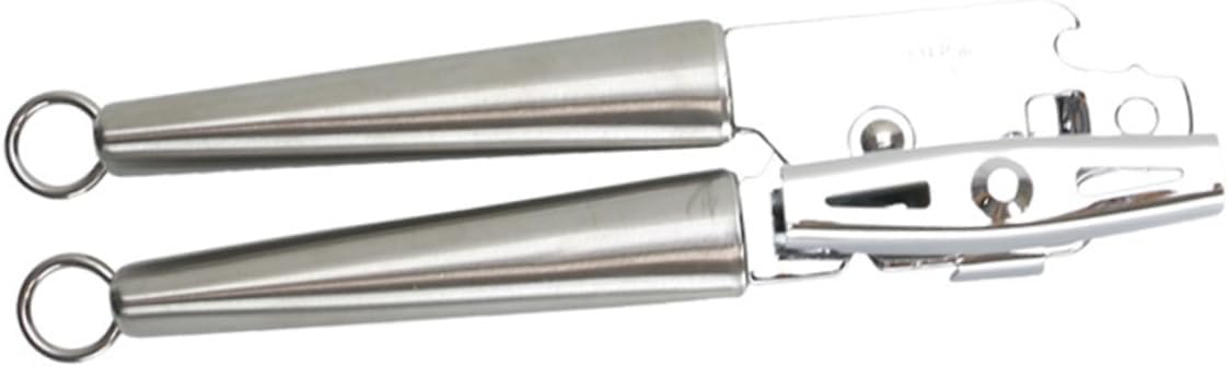 SHOWERORO Manual Can Opener With Lid Lifter Silver