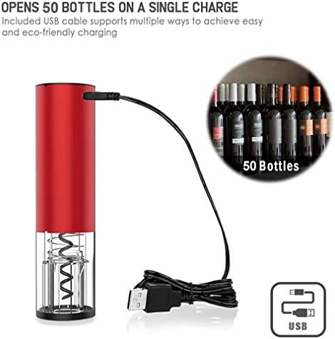 Portable Electric Wine Opener with Foil Cutter