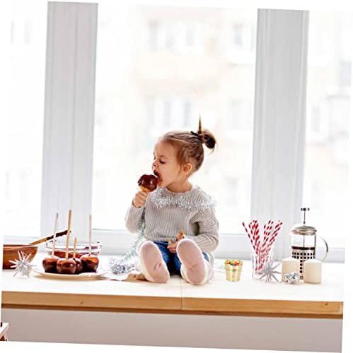 Unomor 10pcs Mini Snack Buckets Wedding Candy Boxes with Handle Party Supplies