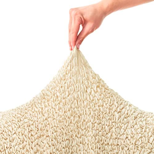 PAULATO Bed Headboard Cover - Cream King