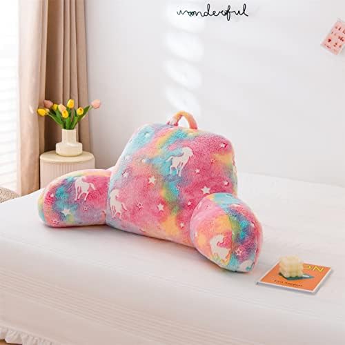 A Nice Night Unicorn Reading Pillow Glow in the Dark