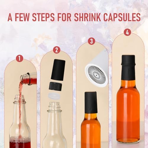 30 Pack 150ml Clear Hot Sauce Bottles