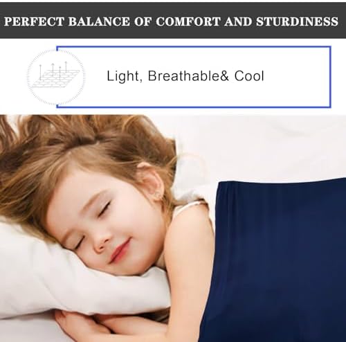 Ntomtuex Sensory Bed Sheet for Weighted Blanket Comfort 38x60