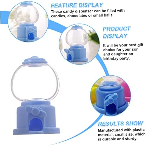 Unomor Portable Gumball Machine Candy Dispenser for Parties and Weddings